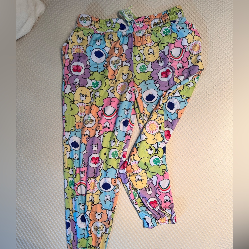 Colorful Care Bears Print Leggings
